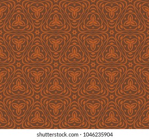 Abstract Vector seamless pattern with geometric style. Repeating sample figure and line. For interiors design, wallpaper, textile industry
