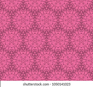 Abstract Vector seamless pattern with geometric style. Repeating sample figure and line. For interiors design, wallpaper, textile industry