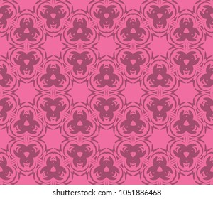 Abstract Vector seamless pattern with geometric style. Repeating sample figure and line. For interiors design, wallpaper, textile industry