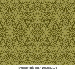 Abstract Vector seamless pattern with geometric style. Repeating sample figure and line. For interiors design, wallpaper, textile industry