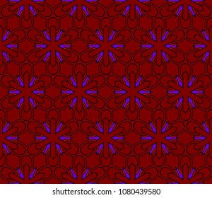 Abstract Vector seamless pattern with abstract geometric style. Repeating sample figure and line. For interiors design, wallpaper, textile high industry.