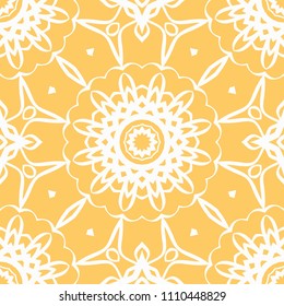 Abstract Vector seamless pattern with abstract geometric style. Repeating sample figure and line. For interiors design, wallpaper, magic textile industry.