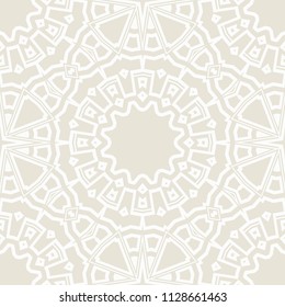 Abstract Vector seamless pattern with abstract geometric style. Repeating sample figure and line. For interiors design, wallpaper, textile industry.