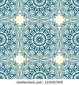 Abstract Vector seamless pattern with abstract geometric style. Repeating sample figure and line. For modern interiors design, wallpaper, textile industry