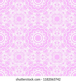 Abstract Vector seamless pattern with abstract geometric style. Repeating sample figure and line. For fashion interiors design, wallpaper, textile industry.