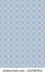 Abstract Vector seamless pattern with abstract geometric style. Repeating sample figure and line. For fashion interiors design, wallpaper, textile industry.