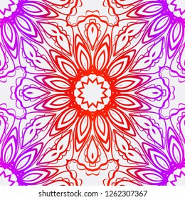 Abstract Vector seamless pattern with abstract geometric style. Repeating sample figure and line. For fashion interiors design, wallpaper, textile industry.