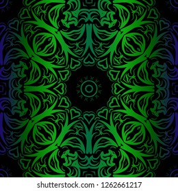 Abstract Vector seamless pattern with abstract geometric style. Repeating sample figure and line. For fashion interiors design, wallpaper, textile industry.