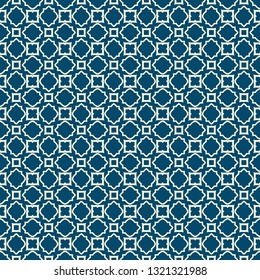 Abstract Vector Seamless Pattern With Abstract Geometric Style. Repeating Sample Figure And Line. For Fashion Interiors Design, Wallpaper, Textile Industry. Silver blue color. Abstract Vector Seamless Pattern With Abstract Geometric Style. Repeating Sample Figure And Line. For Fashion Interiors Design, Wallpaper, Textile Industry. Silver blue color.