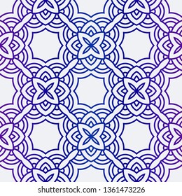 Abstract Vector Seamless Pattern With Abstract Geometric Style. Repeating Sample Figure And Line. For Fashion Interiors Design, Wallpaper, Textile Industry.