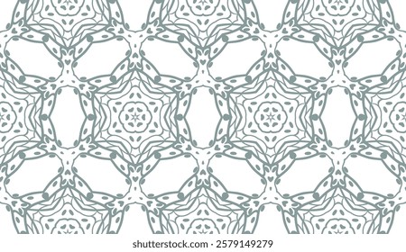 Abstract Vector seamless pattern with abstract geometric style. Repeating sample figure and line. For interiors design, wallpaper, textile industry