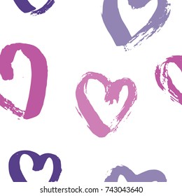 Abstract vector seamless pattern for girls, boys, clothes. Creative background with dots, geometric figures. Funny wallpaper for textile and fabric. Fashion style. Colorful bright.