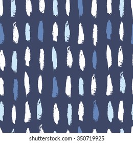 Abstract vector seamless pattern, hand-drawn style