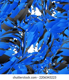 Abstract vector seamless pattern made of small colorful gradient particle explosion. Optical art geometric  background with high speed of motion. Futuristic wallpaper.