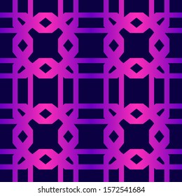 Abstract vector seamless pattern. Modern stylish gradient texture. Repeating geometric wallpaper.	