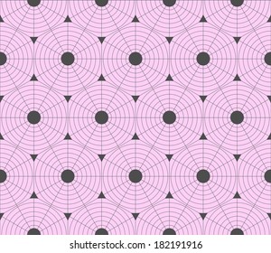  Abstract vector seamless pattern with net-like figures