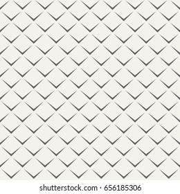 Abstract vector seamless pattern of repeating geometric shapes. Flat design. Modern stylish texture. Vector background.