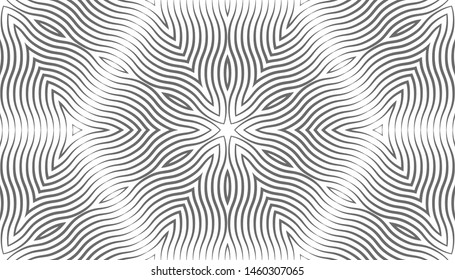 Abstract vector seamless pattern. Simple geometric shapes. Monochrome shades of color.