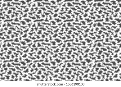 Abstract vector seamless pattern template.