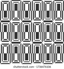 Abstract vector seamless pattern for texture, textile, packaging design and decoration backgrounds
