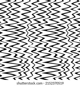 Abstract vector seamless pattern with waving curling lines Beauty and fashion Fabric categories
