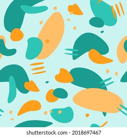 Abstract vector seamless pattern. For wrapping paper, backgrounds, wallpaper.