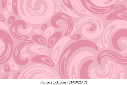 Abstract vector seamless pink pattern