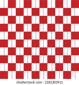 Abstract Vector Seamless red plaid Checkered Squares Pattern
grid