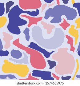 Abstract vector seamless repeat pattern. Perfect for fabrics, stationary , packaging, wrapping paper, greeting card and home decor backgrounds