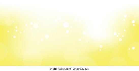 Abstract Vector Seamless Spring And Summertime Background With Text Space. Horizontally Repeatable.