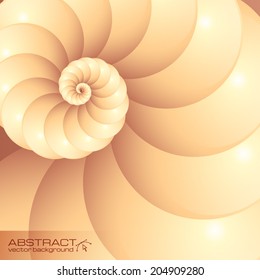 Abstract vector seashell background svg