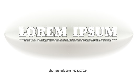 Abstract vector segment background for text and message