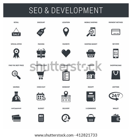Abstract vector set of colorful flat security and protection icons with long shadow. Concepts and design elements for mobile and web applications.