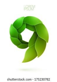 abstract vector shape 