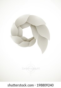 abstract vector shape