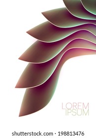 abstract vector shape