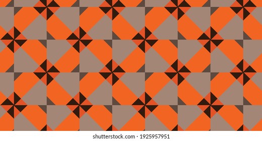 Abstract vector Shape Background consists of simple seamless Geometric shapes