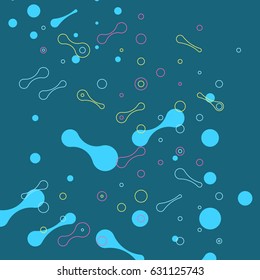 Abstract vector shape background. Modern connect illustration. Digital texture. Business concept design. Network abstraction.