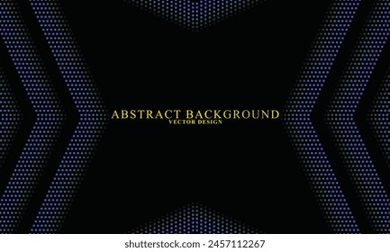 Abstract vector shape geometry design dark black theme circle color gradient elegant background wallpaper