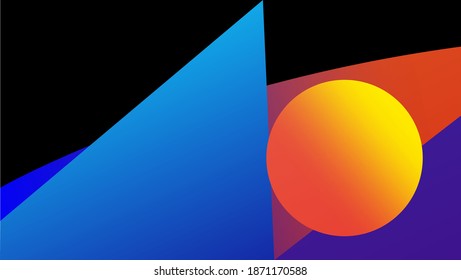 abstract vector shape images suitable for wallpapers,banners,presentations,and others