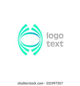 Abstract Vector Shaped logo