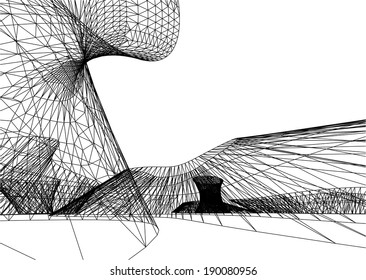 abstract vector shapes