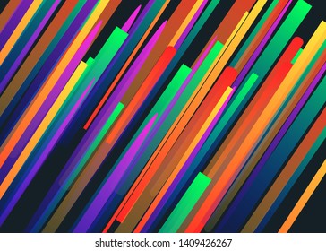 Abstract vector shapes backgrounds. Colorful background design. Abstract trendy shapes