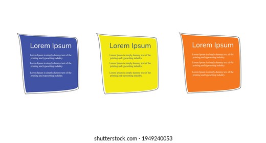 Resumen de formas vectoriales diseño de plantillas de banners