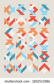 Abstract vector shapes collection of naive hand-drawn elements and simple geometrical forms, useful for web design, poster art, textile design, decorative print, invitation letter, background.