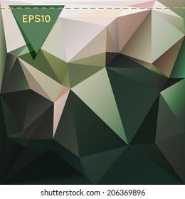 Abstract Vector Shapes. Vector Illustration. Concept Background for design