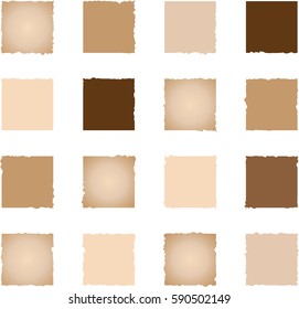 abstract vector shapes / old paper