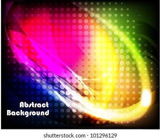 Abstract vector shiny background