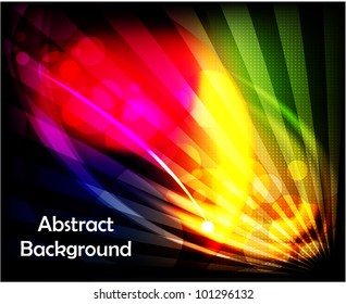 Abstract vector shiny background