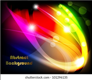 Abstract vector shiny background